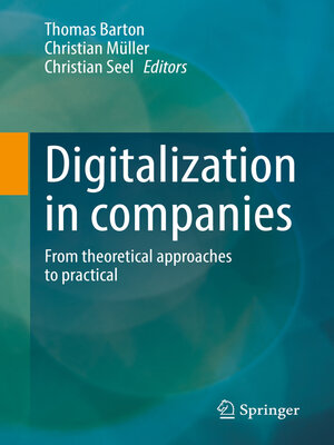 cover image of Digitalization in companies
